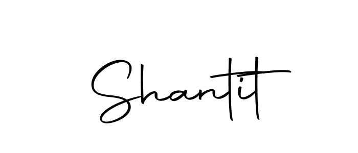 The best way (Autography-DOLnW) to make a short signature is to pick only two or three words in your name. The name Shantit include a total of six letters. For converting this name. Shantit signature style 10 images and pictures png