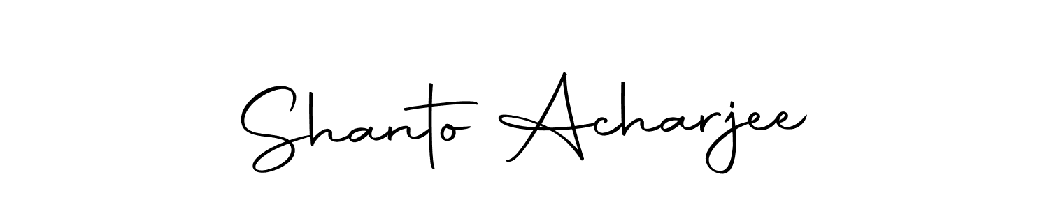 Shanto Acharjee stylish signature style. Best Handwritten Sign (Autography-DOLnW) for my name. Handwritten Signature Collection Ideas for my name Shanto Acharjee. Shanto Acharjee signature style 10 images and pictures png