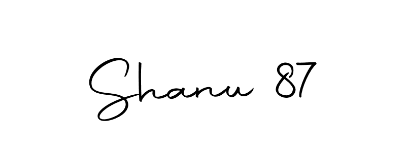 How to make Shanu 87 signature? Autography-DOLnW is a professional autograph style. Create handwritten signature for Shanu 87 name. Shanu 87 signature style 10 images and pictures png