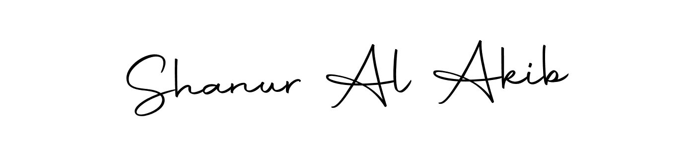 How to make Shanur Al Akib name signature. Use Autography-DOLnW style for creating short signs online. This is the latest handwritten sign. Shanur Al Akib signature style 10 images and pictures png