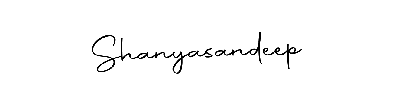 Also we have Shanyasandeep name is the best signature style. Create professional handwritten signature collection using Autography-DOLnW autograph style. Shanyasandeep signature style 10 images and pictures png