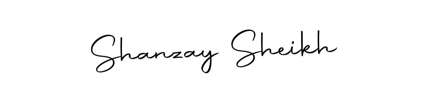 Make a beautiful signature design for name Shanzay Sheikh. Use this online signature maker to create a handwritten signature for free. Shanzay Sheikh signature style 10 images and pictures png