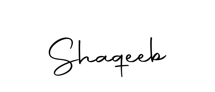 Use a signature maker to create a handwritten signature online. With this signature software, you can design (Autography-DOLnW) your own signature for name Shaqeeb. Shaqeeb signature style 10 images and pictures png