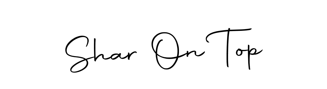 You can use this online signature creator to create a handwritten signature for the name Shar On Top. This is the best online autograph maker. Shar On Top signature style 10 images and pictures png