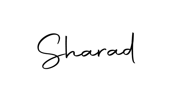 Make a beautiful signature design for name Sharad. Use this online signature maker to create a handwritten signature for free. Sharad signature style 10 images and pictures png