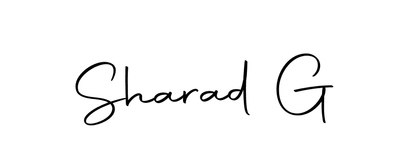 Sharad G stylish signature style. Best Handwritten Sign (Autography-DOLnW) for my name. Handwritten Signature Collection Ideas for my name Sharad G. Sharad G signature style 10 images and pictures png