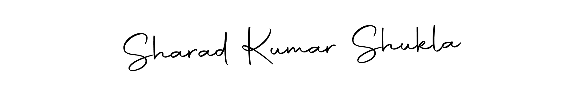 How to make Sharad Kumar Shukla name signature. Use Autography-DOLnW style for creating short signs online. This is the latest handwritten sign. Sharad Kumar Shukla signature style 10 images and pictures png