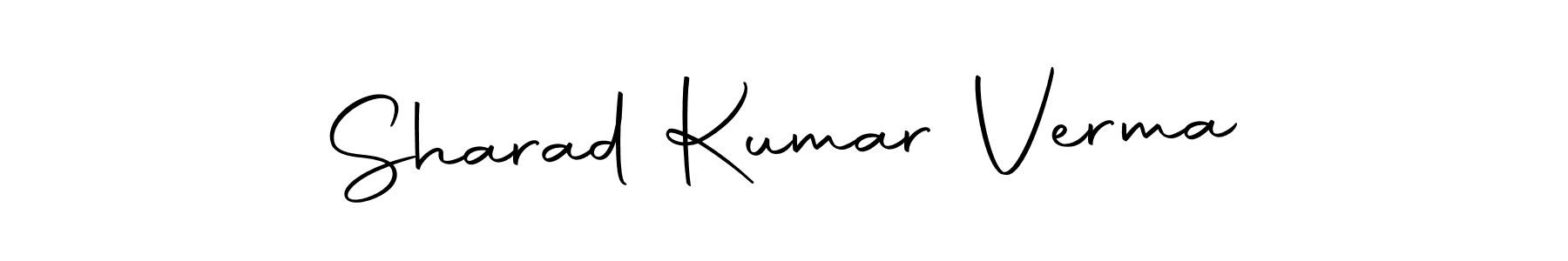 Make a beautiful signature design for name Sharad Kumar Verma. With this signature (Autography-DOLnW) style, you can create a handwritten signature for free. Sharad Kumar Verma signature style 10 images and pictures png