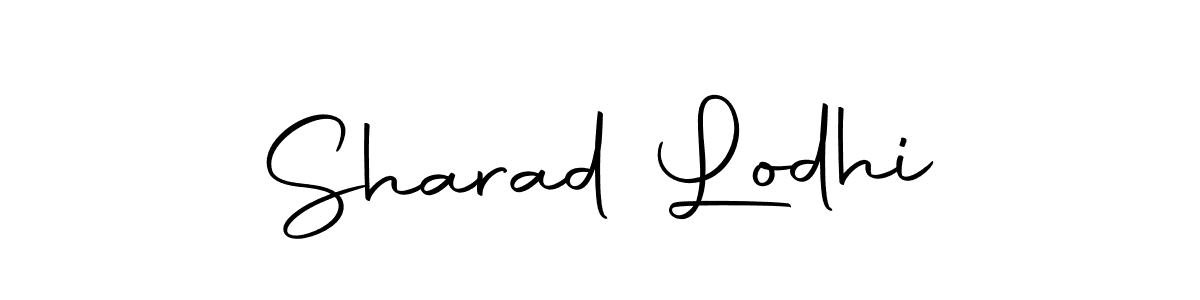 The best way (Autography-DOLnW) to make a short signature is to pick only two or three words in your name. The name Sharad Lodhi include a total of six letters. For converting this name. Sharad Lodhi signature style 10 images and pictures png