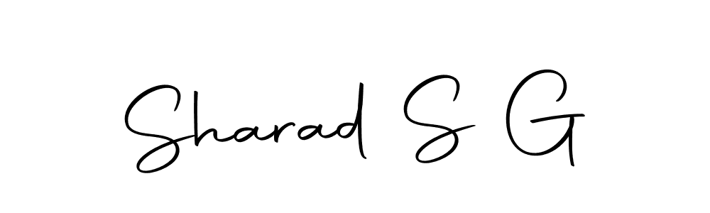 Make a beautiful signature design for name Sharad S G. With this signature (Autography-DOLnW) style, you can create a handwritten signature for free. Sharad S G signature style 10 images and pictures png