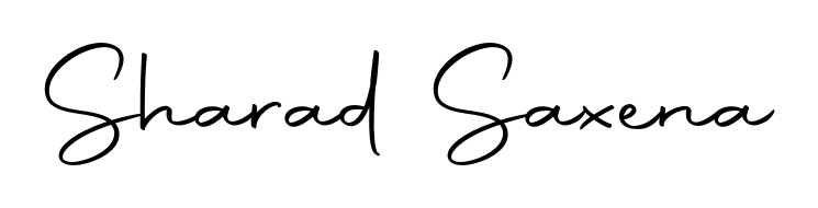 Create an unforgettable impression when signing with Sharad Saxena name styled in Autography-DOLnW typography. 100% free online generator. Sharad Saxena signature style 10 images and pictures png