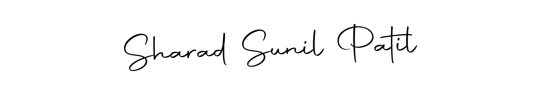 Sharad Sunil Patil stylish signature style. Best Handwritten Sign (Autography-DOLnW) for my name. Handwritten Signature Collection Ideas for my name Sharad Sunil Patil. Sharad Sunil Patil signature style 10 images and pictures png