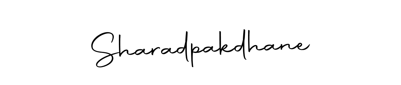 Sharadpakdhane stylish signature style. Best Handwritten Sign (Autography-DOLnW) for my name. Handwritten Signature Collection Ideas for my name Sharadpakdhane. Sharadpakdhane signature style 10 images and pictures png