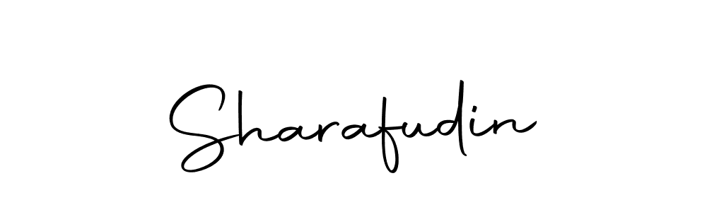 Similarly Autography-DOLnW is the best handwritten signature design. Signature creator online .You can use it as an online autograph creator for name Sharafudin. Sharafudin signature style 10 images and pictures png