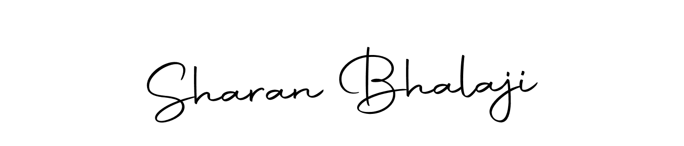 Create a beautiful signature design for name Sharan Bhalaji. With this signature (Autography-DOLnW) fonts, you can make a handwritten signature for free. Sharan Bhalaji signature style 10 images and pictures png