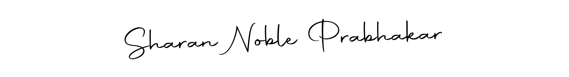 How to make Sharan Noble Prabhakar signature? Autography-DOLnW is a professional autograph style. Create handwritten signature for Sharan Noble Prabhakar name. Sharan Noble Prabhakar signature style 10 images and pictures png