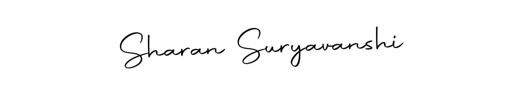 Make a short Sharan Suryavanshi signature style. Manage your documents anywhere anytime using Autography-DOLnW. Create and add eSignatures, submit forms, share and send files easily. Sharan Suryavanshi signature style 10 images and pictures png