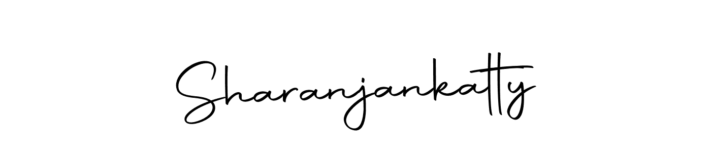 Use a signature maker to create a handwritten signature online. With this signature software, you can design (Autography-DOLnW) your own signature for name Sharanjankatty. Sharanjankatty signature style 10 images and pictures png