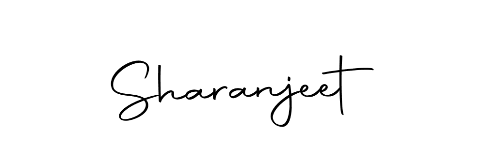 Create a beautiful signature design for name Sharanjeet. With this signature (Autography-DOLnW) fonts, you can make a handwritten signature for free. Sharanjeet signature style 10 images and pictures png