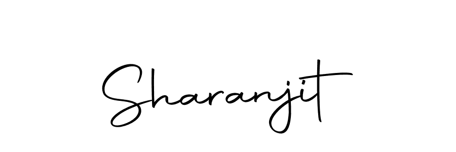 Use a signature maker to create a handwritten signature online. With this signature software, you can design (Autography-DOLnW) your own signature for name Sharanjit. Sharanjit signature style 10 images and pictures png