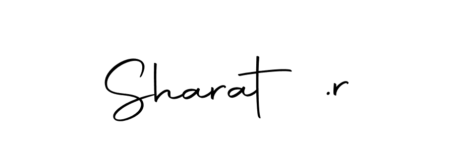 Make a beautiful signature design for name Sharat .r. With this signature (Autography-DOLnW) style, you can create a handwritten signature for free. Sharat .r signature style 10 images and pictures png