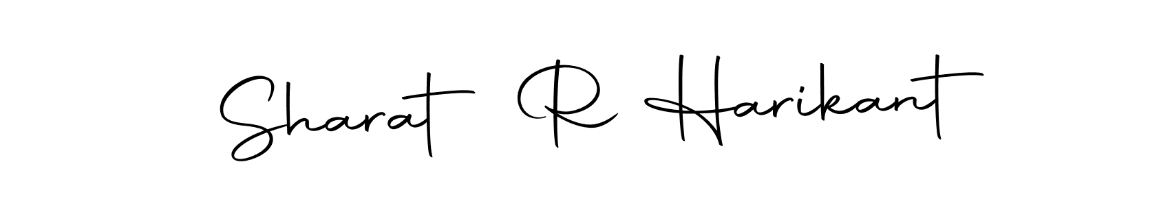 Create a beautiful signature design for name Sharat R Harikant. With this signature (Autography-DOLnW) fonts, you can make a handwritten signature for free. Sharat R Harikant signature style 10 images and pictures png
