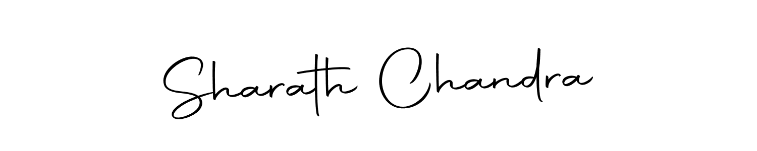 Design your own signature with our free online signature maker. With this signature software, you can create a handwritten (Autography-DOLnW) signature for name Sharath Chandra. Sharath Chandra signature style 10 images and pictures png