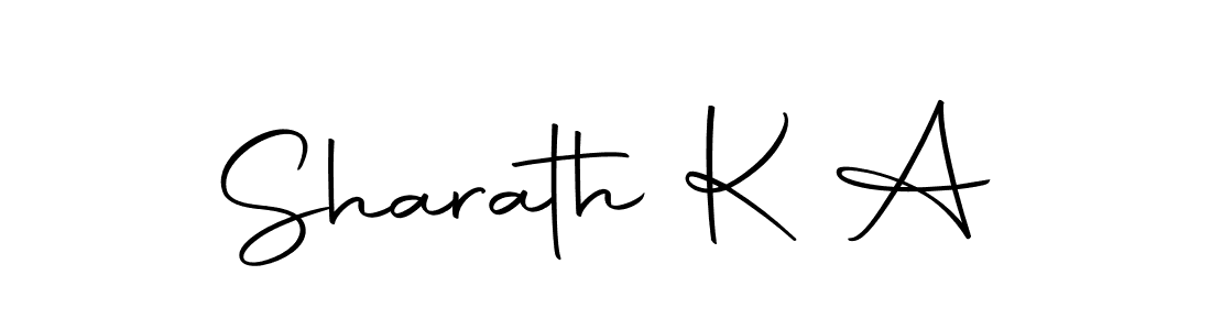 Make a beautiful signature design for name Sharath K A. Use this online signature maker to create a handwritten signature for free. Sharath K A signature style 10 images and pictures png
