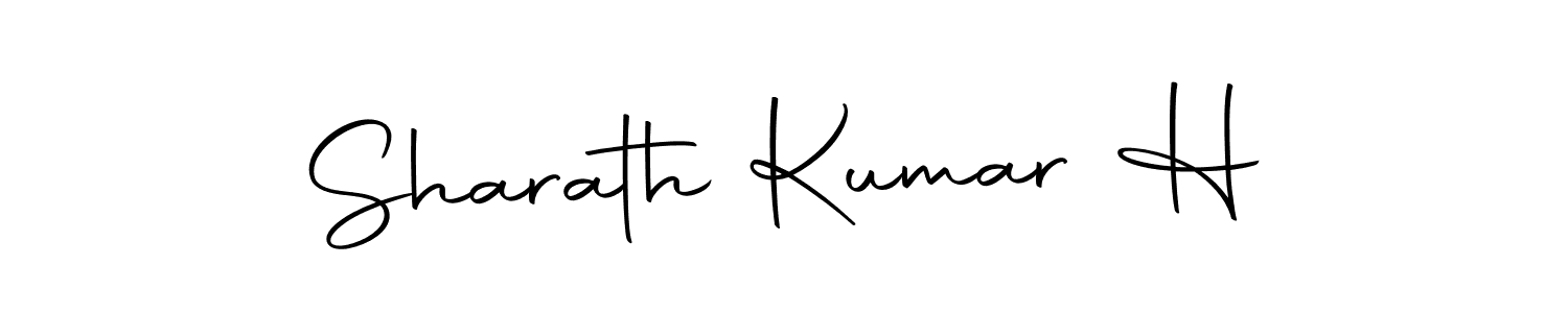 You should practise on your own different ways (Autography-DOLnW) to write your name (Sharath Kumar H) in signature. don't let someone else do it for you. Sharath Kumar H signature style 10 images and pictures png