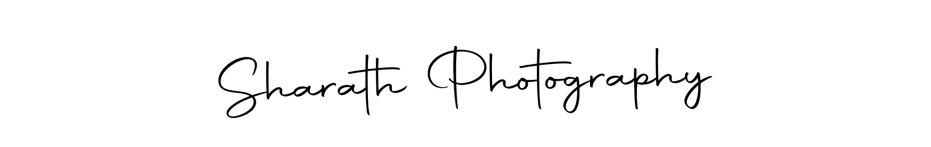 Design your own signature with our free online signature maker. With this signature software, you can create a handwritten (Autography-DOLnW) signature for name Sharath Photography. Sharath Photography signature style 10 images and pictures png