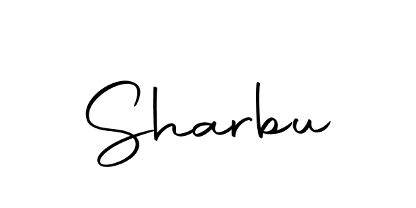 Sharbu stylish signature style. Best Handwritten Sign (Autography-DOLnW) for my name. Handwritten Signature Collection Ideas for my name Sharbu. Sharbu signature style 10 images and pictures png