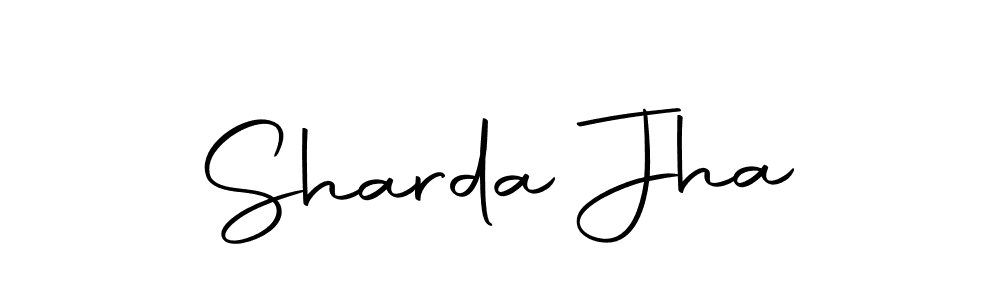 Once you've used our free online signature maker to create your best signature Autography-DOLnW style, it's time to enjoy all of the benefits that Sharda Jha name signing documents. Sharda Jha signature style 10 images and pictures png