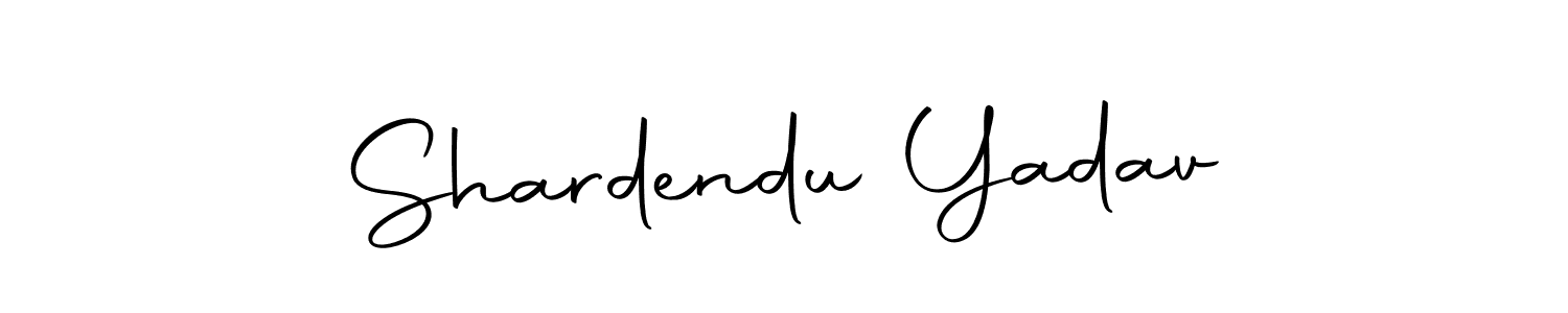 Create a beautiful signature design for name Shardendu Yadav. With this signature (Autography-DOLnW) fonts, you can make a handwritten signature for free. Shardendu Yadav signature style 10 images and pictures png