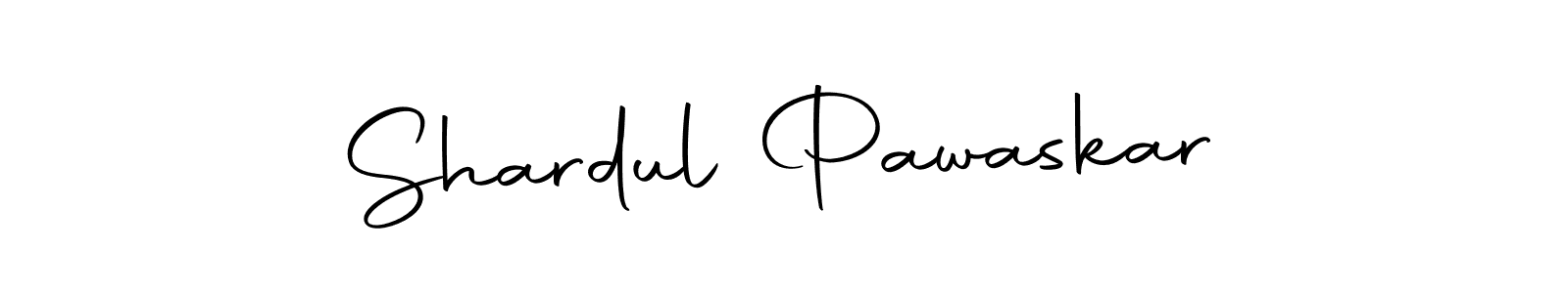 How to make Shardul Pawaskar name signature. Use Autography-DOLnW style for creating short signs online. This is the latest handwritten sign. Shardul Pawaskar signature style 10 images and pictures png
