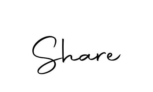 Make a beautiful signature design for name Share. With this signature (Autography-DOLnW) style, you can create a handwritten signature for free. Share signature style 10 images and pictures png