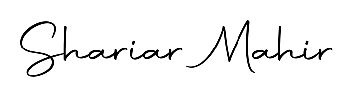Try this chic Shariar Mahir handwritten sign style. Using Autography-DOLnW font elements, it gives your name a sleek, memorable identity. Shariar Mahir signature style 10 images and pictures png