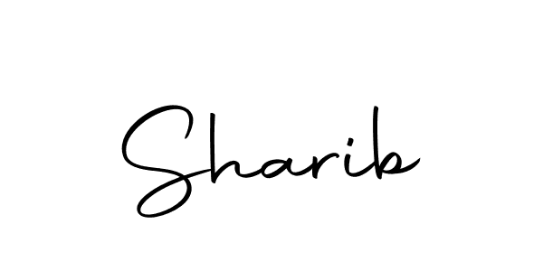 The best way (Autography-DOLnW) to make a short signature is to pick only two or three words in your name. The name Sharib include a total of six letters. For converting this name. Sharib signature style 10 images and pictures png