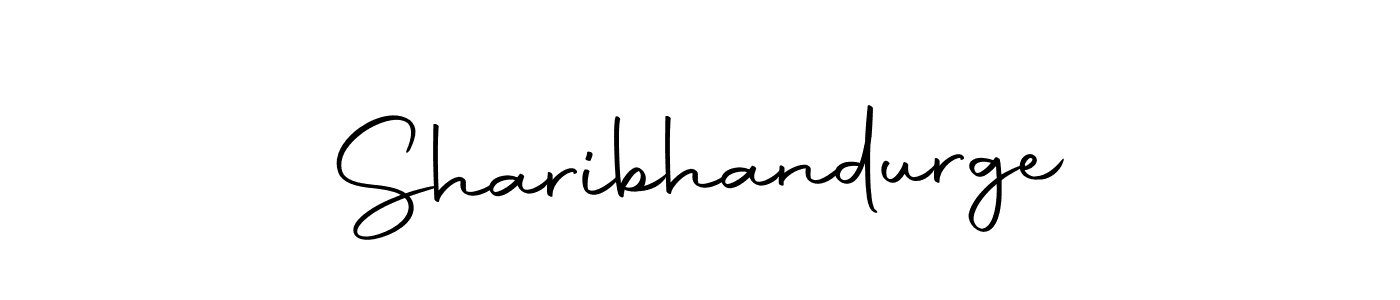 Design your own signature with our free online signature maker. With this signature software, you can create a handwritten (Autography-DOLnW) signature for name Sharibhandurge. Sharibhandurge signature style 10 images and pictures png