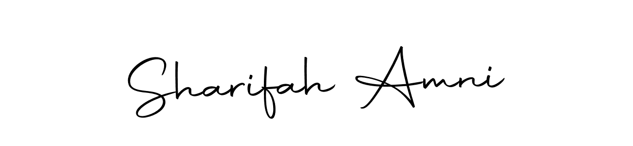 if you are searching for the best signature style for your name Sharifah Amni. so please give up your signature search. here we have designed multiple signature styles  using Autography-DOLnW. Sharifah Amni signature style 10 images and pictures png