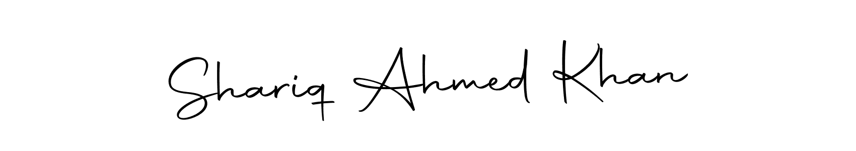 if you are searching for the best signature style for your name Shariq Ahmed Khan. so please give up your signature search. here we have designed multiple signature styles  using Autography-DOLnW. Shariq Ahmed Khan signature style 10 images and pictures png