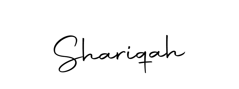 Similarly Autography-DOLnW is the best handwritten signature design. Signature creator online .You can use it as an online autograph creator for name Shariqah. Shariqah signature style 10 images and pictures png