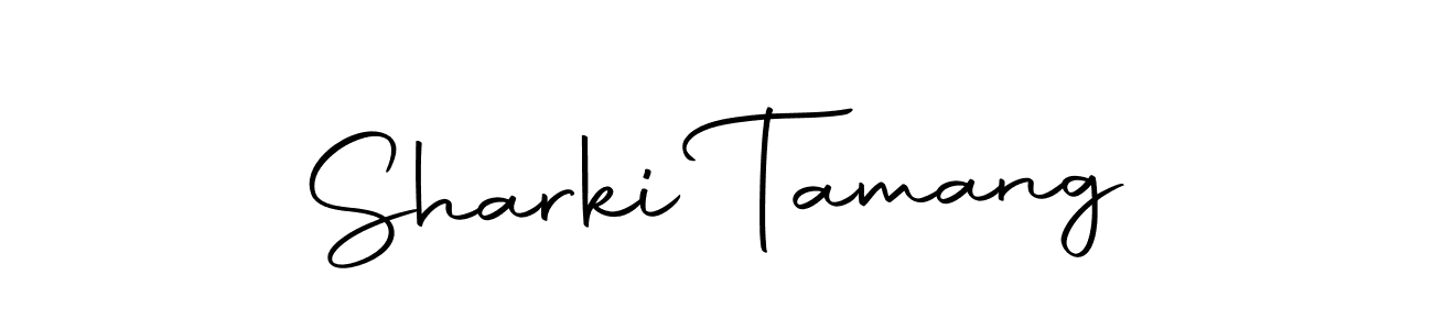 Autography-DOLnW is a professional signature style that is perfect for those who want to add a touch of class to their signature. It is also a great choice for those who want to make their signature more unique. Get Sharki Tamang name to fancy signature for free. Sharki Tamang signature style 10 images and pictures png