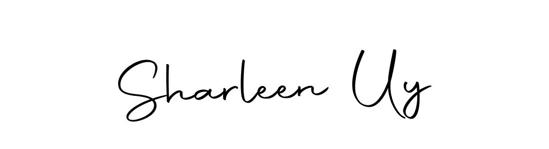 Sharleen Uy stylish signature style. Best Handwritten Sign (Autography-DOLnW) for my name. Handwritten Signature Collection Ideas for my name Sharleen Uy. Sharleen Uy signature style 10 images and pictures png