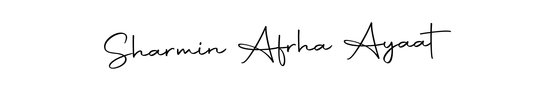 Once you've used our free online signature maker to create your best signature Autography-DOLnW style, it's time to enjoy all of the benefits that Sharmin Afrha Ayaat name signing documents. Sharmin Afrha Ayaat signature style 10 images and pictures png