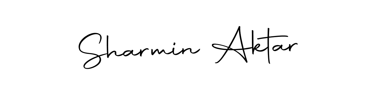 Make a beautiful signature design for name Sharmin Aktar. With this signature (Autography-DOLnW) style, you can create a handwritten signature for free. Sharmin Aktar signature style 10 images and pictures png