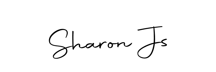 You should practise on your own different ways (Autography-DOLnW) to write your name (Sharon Js) in signature. don't let someone else do it for you. Sharon Js signature style 10 images and pictures png