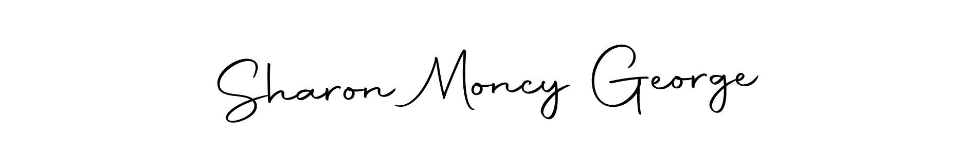 Use a signature maker to create a handwritten signature online. With this signature software, you can design (Autography-DOLnW) your own signature for name Sharon Moncy George. Sharon Moncy George signature style 10 images and pictures png