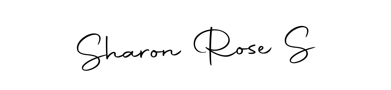 if you are searching for the best signature style for your name Sharon Rose S. so please give up your signature search. here we have designed multiple signature styles  using Autography-DOLnW. Sharon Rose S signature style 10 images and pictures png
