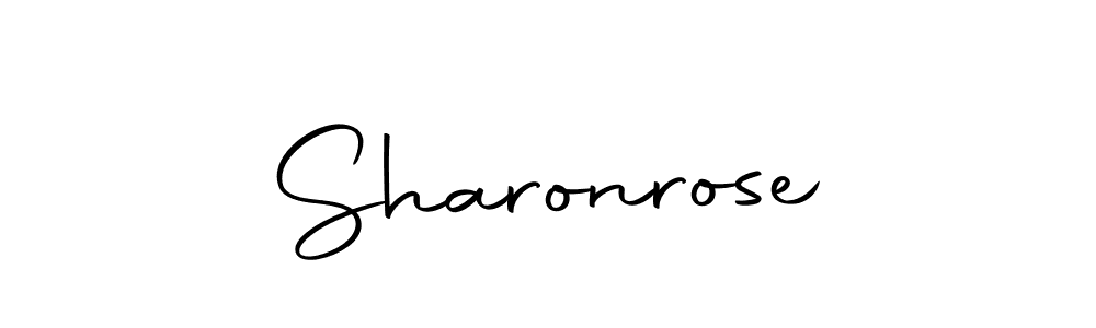 Sharonrose stylish signature style. Best Handwritten Sign (Autography-DOLnW) for my name. Handwritten Signature Collection Ideas for my name Sharonrose. Sharonrose signature style 10 images and pictures png