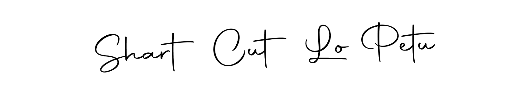 The best way (Autography-DOLnW) to make a short signature is to pick only two or three words in your name. The name Shart Cut Lo Petu include a total of six letters. For converting this name. Shart Cut Lo Petu signature style 10 images and pictures png